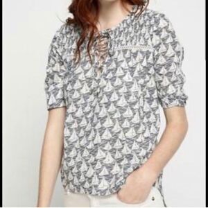 DEBY DEBO MELODIE SAILBOAT HI-LOW COTTON TOP S